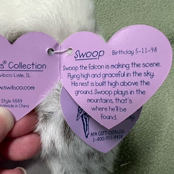 USAFA Joe Falcon Plush Owl Toy - Picture 3 of 9